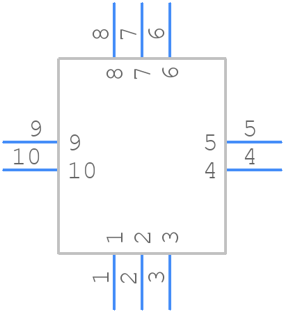 PCMC10 - PERANCEA - PCB symbol