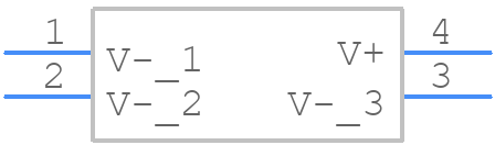 IN-P36BTEB - Inolux - PCB symbol