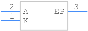 APA3010YC - Kingbright - PCB symbol
