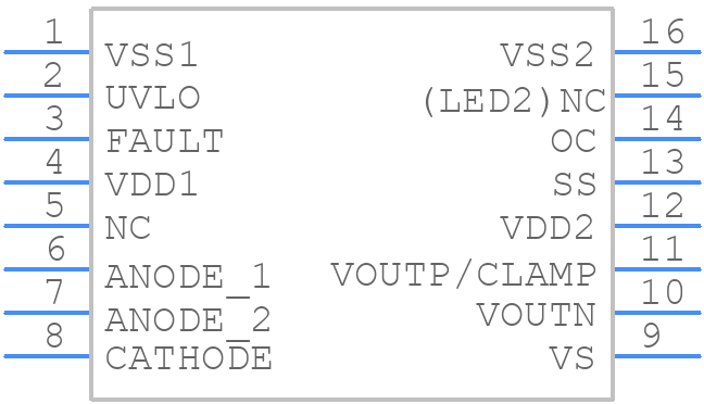 ACPL-355JC - Broadcom Pi - PCB symbol
