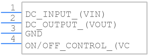 KIA278R12PI - KEC - PCB symbol