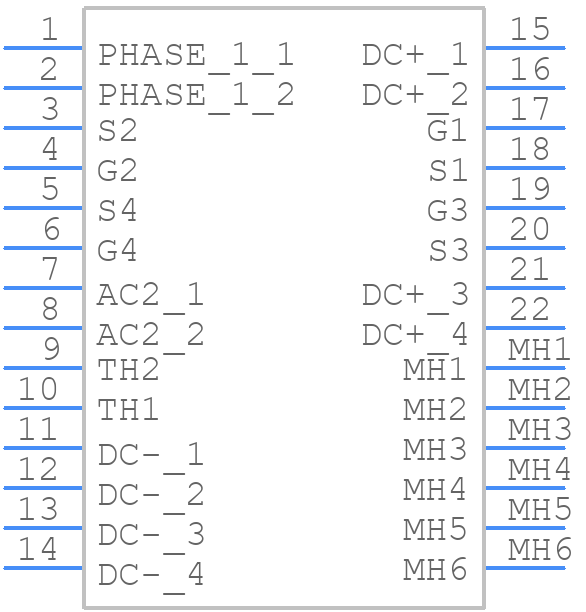 NXH040F120MNF1 - onsemi - PCB symbol