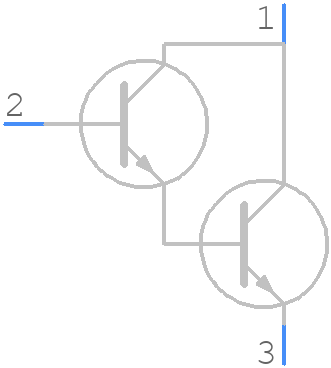 BC517G - onsemi - PCB symbol