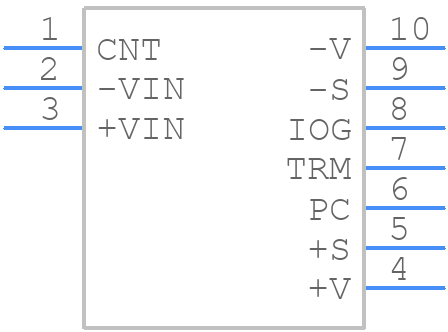 CN200B110-24 - TDK Lambda - PCB symbol