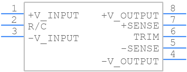 PYQ50-72WS12 - TDK Lambda - PCB symbol