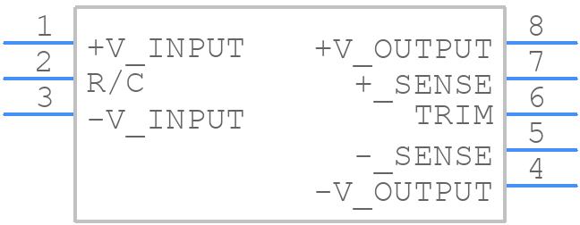 PYQ75-36WS48 - TDK Lambda - PCB symbol
