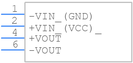 TMR1-2411 - Traco Power - PCB symbol