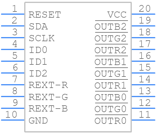 TB62781FNG - Toshiba - PCB symbol