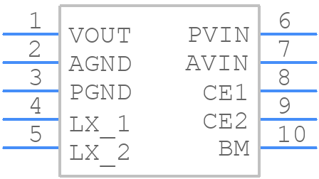 RP515K334D-TR - Nisshinbo - PCB symbol