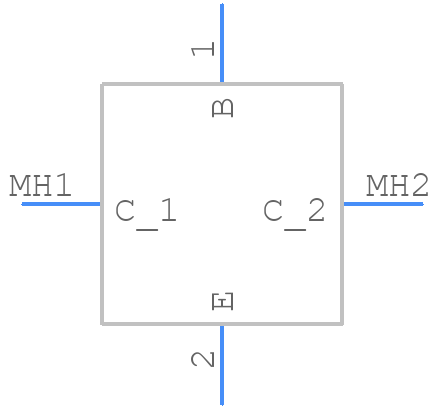 MJ11016G - onsemi - PCB symbol
