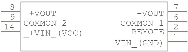 TMR3-2422WISM - Traco Power - PCB symbol