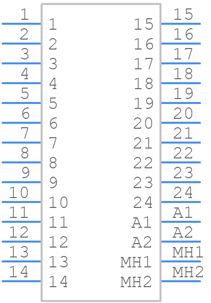 G125-FV124F1-02AB000P - Harwin - PCB symbol