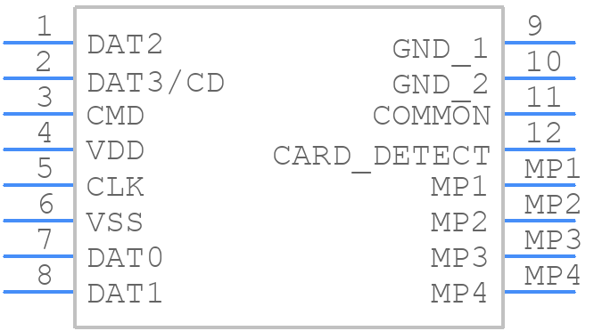 SCHA4B0400 - ALPS Electric - PCB symbol