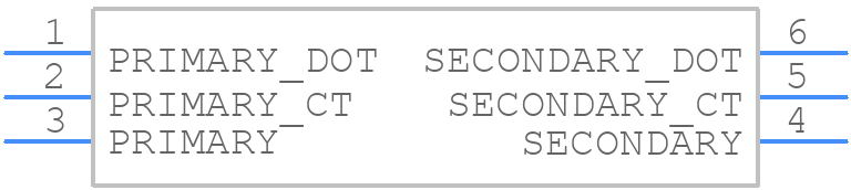 XFA-0101-1BH - MiniRF - PCB symbol