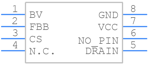 ICE3AR2280VJZXKLA1 - Infineon - PCB symbol