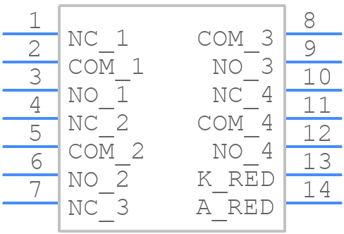 WBL4UEERQ - E-Switch - PCB symbol