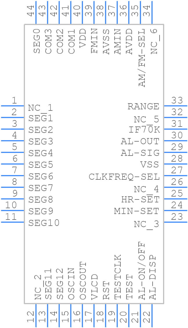 SC3610 - Silan - PCB symbol