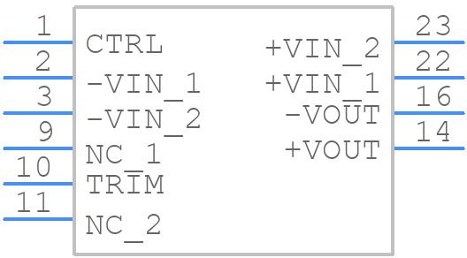 RP03-1103.3SRAW - RECOM Power - PCB symbol