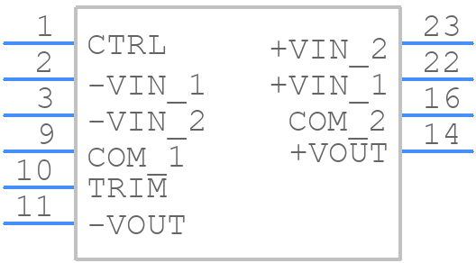 RP03-11012DRAW - RECOM Power - PCB symbol