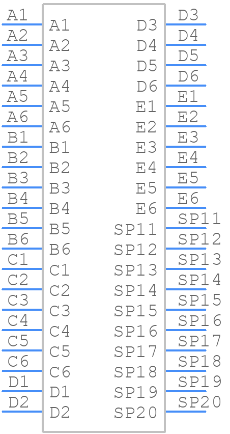 1710888416 - Molex - PCB symbol