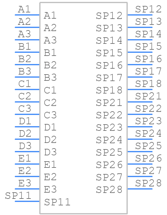 1710898412 - Molex - PCB symbol