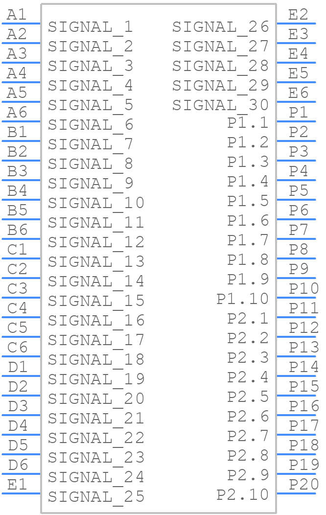464369317 - Molex - PCB symbol