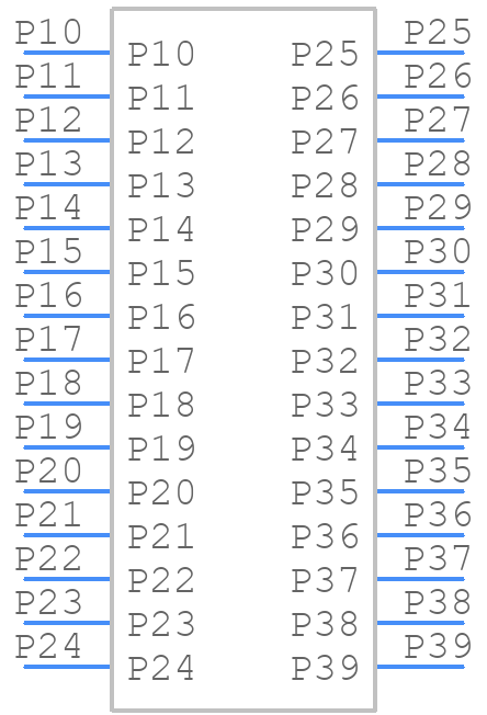 464379303 - Molex - PCB symbol