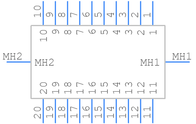 7000090353 - 3M - PCB symbol