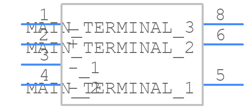 AQH3213A - Panasonic - PCB symbol