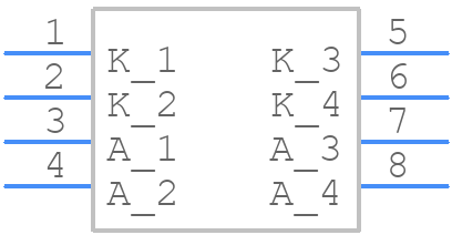 MCSZY-VZHG - DOMINANT Opto Technologies - PCB symbol