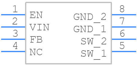 XL6001E1 - XLSEMI - PCB symbol