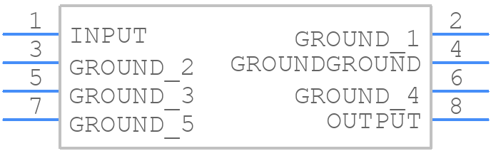 SXLP-95+ - Mini-Circuits - PCB symbol