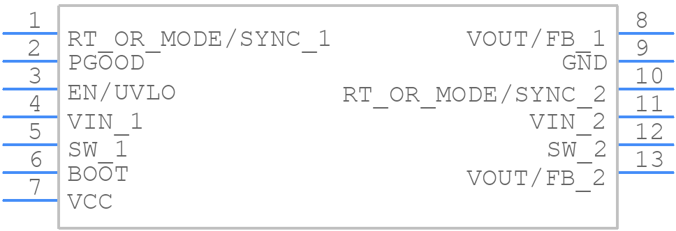 LMR43610RS5QRPERQ1 - Texas Instruments - PCB symbol