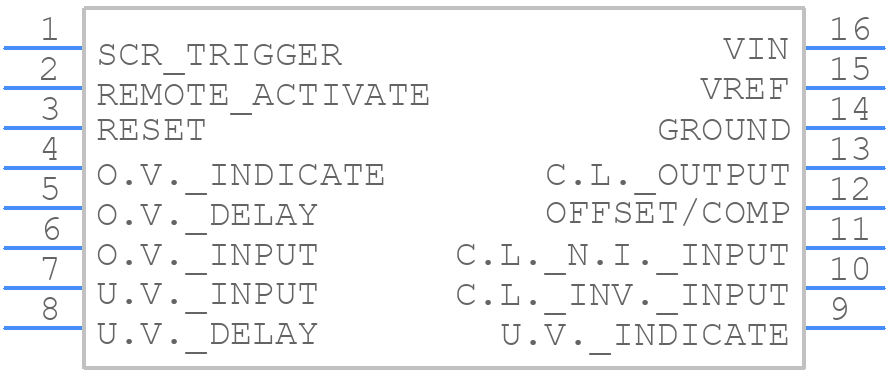 UC2543DWTR - UNITRODE - PCB symbol