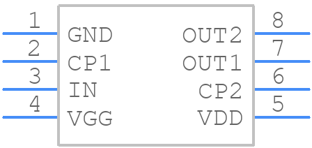 MN3204 - Panasonic - PCB symbol