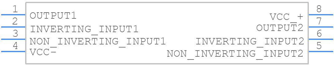 TSH112ID - STMicroelectronics - PCB symbol
