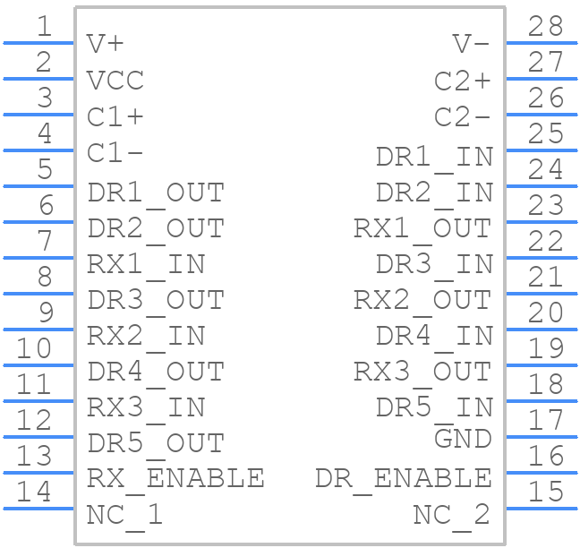 LTC1338IG#PBF - Analog Devices - PCB symbol