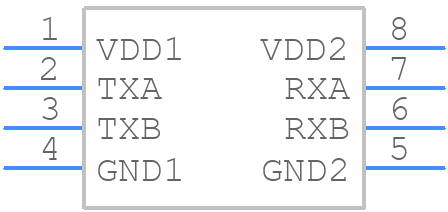 STISO620 - STMicroelectronics - PCB symbol