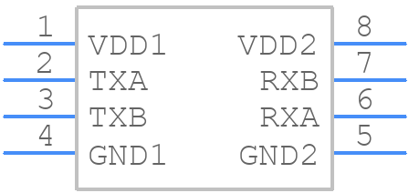 STISO620TR - STMicroelectronics - PCB symbol