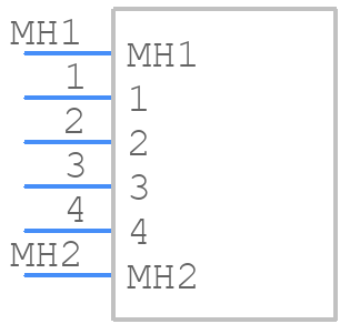 845-22-004-10-011101 - Mill-Max - PCB symbol