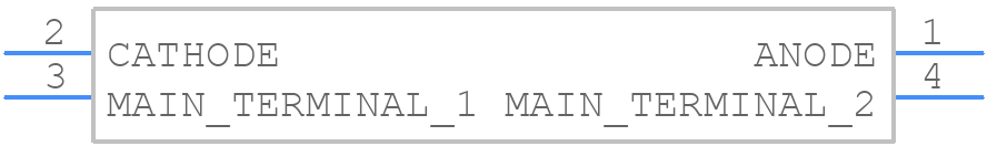 FODM3053R2V-NF098 - onsemi - PCB symbol