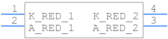 CP41A-RFS-CL0N0JJ4 - CREE LED - PCB symbol