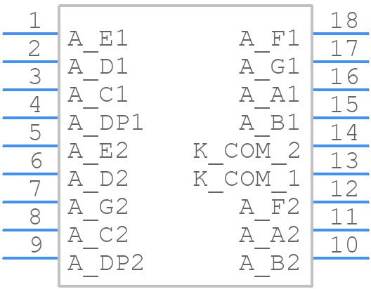 LB-602EK2 - ROHM Semiconductor - PCB symbol