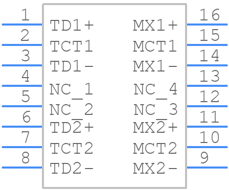ALANL100X1-EF10KT - ABRACON - PCB symbol
