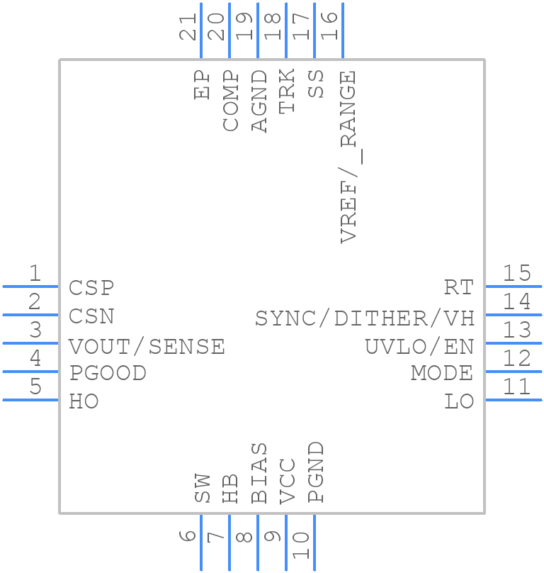 LM5123QRGRRQ1 - Texas Instruments - PCB symbol