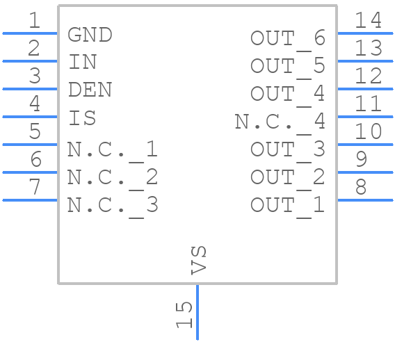 BTS70081EPPXUMA1 - Infineon - PCB symbol