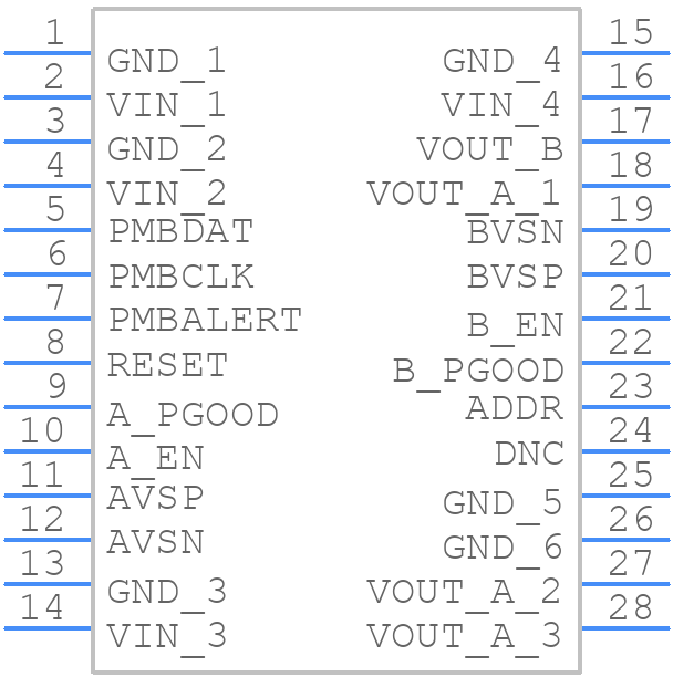 TPSM831D31MOA - Texas Instruments - PCB symbol