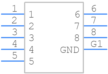 NE8FAH-LR-DAE - Neutrik - PCB symbol