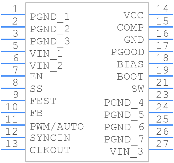 APM81803KNBJSR-1 - Allegro Microsystems - PCB symbol