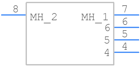 CFP2-1FC6-AW - Nidec Copal - PCB symbol